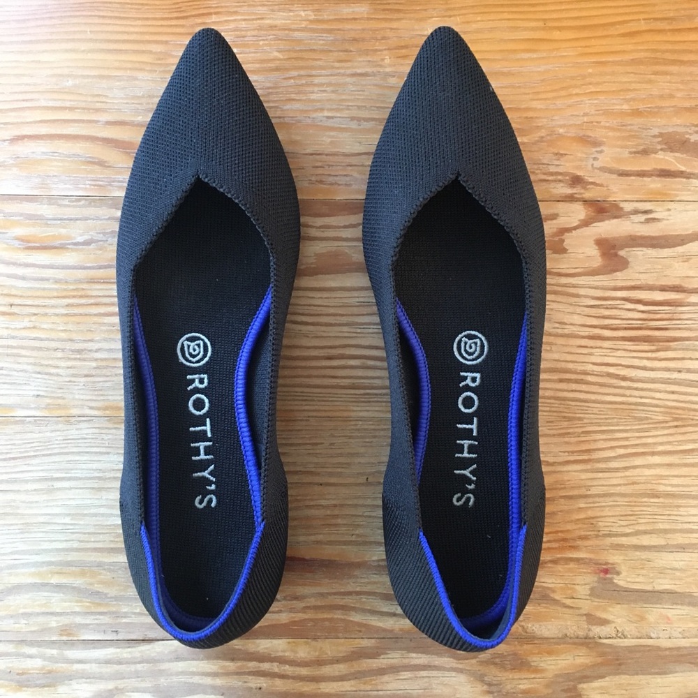 Rothy’s Black The Point 8.5